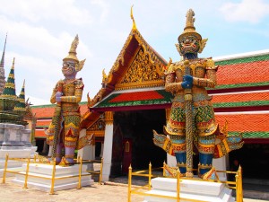 Emerald Buddha Temple buildings                